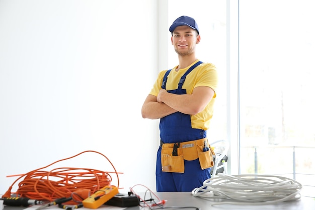 Energizing Spaces: Electrician's Design and Installation